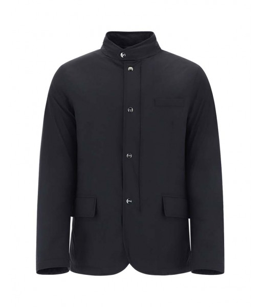 Cashmere Coat Herno Blue Dark