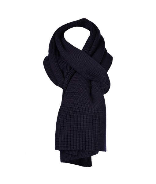 Gran Sasso Cashmere Scarf Blue Navy