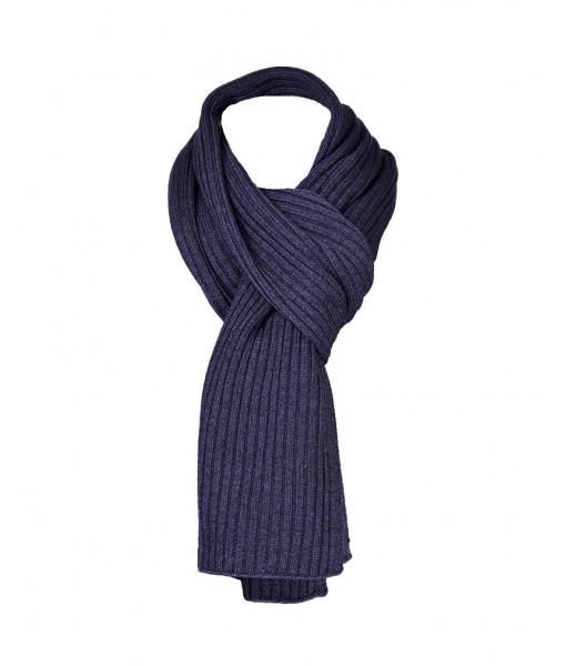 Gran Sasso Merino Scarf Blue Navy