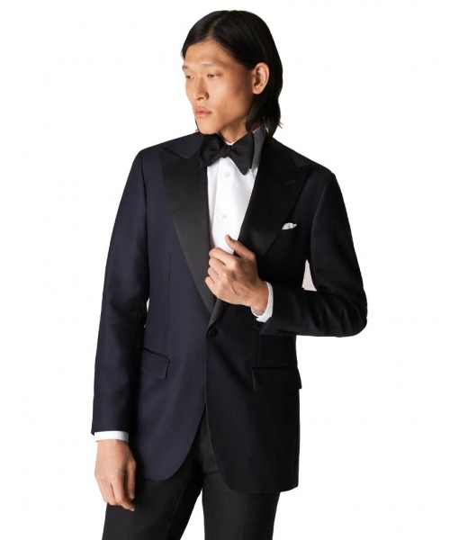 Eton Jacquard Tuxedo white T-shirt