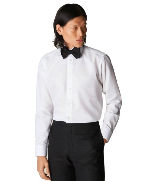 Eton Jacquard Tuxedo white T-shirt