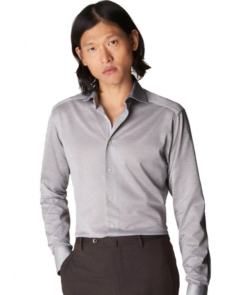 Eton King Knit Grey T-shirt