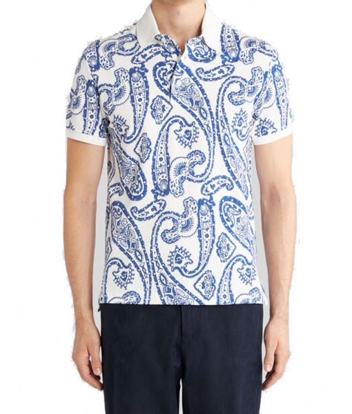 Etro Paisley Polo T-shirt 