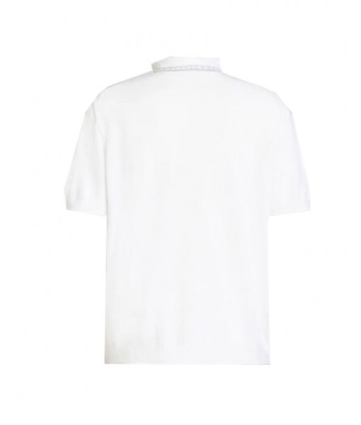 Etro Greca Polo White T-shirt
