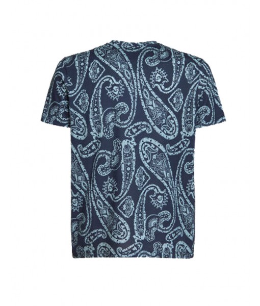 Etro All Over Paisley Cotton T-shirt 