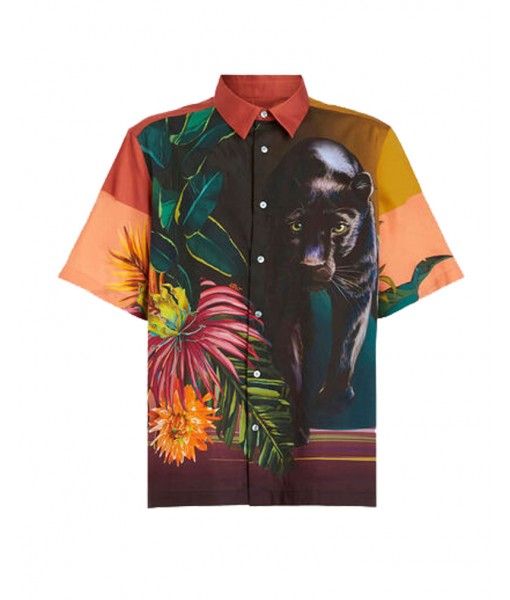 Etro Photographic Cotton Shirt