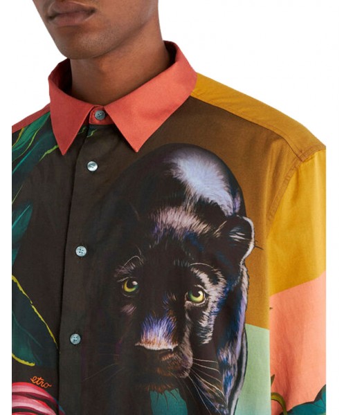 Etro Photographic Cotton Shirt