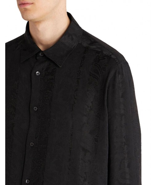 Etro Jacquard Silk Shirt