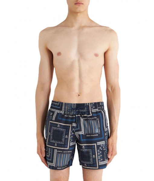 Etro Swimsuit Geometric Bandana